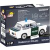 Klocki plastikowe COBI Youngtimer Collection Trabant 601 Polizei COBI-24541 Materiał Plastik