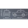 Klocki plastikowe COBI Youngtimer Collection Trabant 601 Polizei COBI-24541 Rodzaj Klocki konstrukcyjne