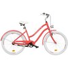 Rower miejski INDIANA X-Cruiser A1B 26 cali damski Jasnoczerwony Liczba biegów 1