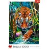 Puzzle TREFL Drapieżny Tygrys 10528 (1000 elementów) Typ Tradycyjne