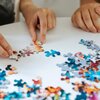 Puzzle TREFL Crazy Shapes Oko w oko z tygrysem 11110 (600 elementów) Seria Crazy Shapes