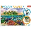 Puzzle TREFL Crazy Shapes Tropikalna wyspa 11113 (600 elementów) Seria Crazy Shapes