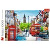 Puzzle TREFL Premium Quality: Ulica Londynu 10557 (1000 elementów) Rodzaj Tradycyjne