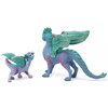 Zestaw figurek Kwiatowe smoki mama i dziecko SCHLEICH 70592 Typ Figurka