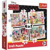 Puzzle TREFL Disney: Myszka Minnie z przyjaciółmi 34355 (71 elementów)