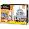 Puzzle 3D CUBIC FUN National Geographic Katedra św. Pawła DS0991 (107 elementów)