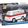 Klocki plastikowe COBI Youngtimer Collection Barkas B1000 Krankenwagen COBI-24595 Materiał Plastik