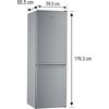 Lodówka WHIRLPOOL W5 721E OX 2 176.3cm Inox Funkcje dodatkowe Fresh Box