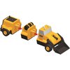 Klocki magnetyczne MALBLO Magnetic Pojazdy budowlane MAL0315 Materiał Tworzywo sztuczne