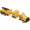 Klocki magnetyczne MALBLO Magnetic Pojazdy budowlane MAL0315 Płeć Chłopiec