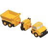 Klocki magnetyczne MALBLO Magnetic Pojazdy budowlane MAL0315 Liczba elementów [szt] 9