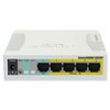 Switch MIKROTIK CSS106-1G-4P-1S Architektura sieci Gigabit Ethernet