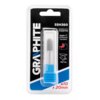 Opakowanie produktu "Frez GRAPHITE 55H360" zawiera frez o oznaczeniu "double cut tooth, type C (cylindrical rounded)" przeznaczony do metalu, o wymiarach "ø10 x 20mm". Na opakowaniu widoczne są również graficzne symbole przedstawiające kształt frezu oraz 