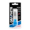 Opakowanie zawiera frez GRAPHITE 55H361, z napisem "DOUBLE CUT TOOTH" oraz "type C (cylindrical rounded)", a także oznaczeniem "METAL" i wymiarami "ø12 x 25mm". Produkt jest umieszczony w przezroczystym plastikowym etui z niebieskim uchwytem.