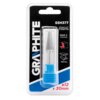 Opakowanie zawiera frez GRAPHITE 55H377 z napisem "DOUBLE CUT TOOTH" oraz "type L (conical)" i oznaczeniem "METAL". Widoczny jest również symbol frezu, a na dole opakowania znajduje się informacja "ø12 x 30mm".