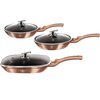 Zestaw patelni BERLINGER HAUS Metallic Line Rose Gold Edition BH/6195 (6 elementów) Ilość elementów 6