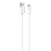 Kabel USB - microUSB DEVIA Smart 2.1A 1 m Biały