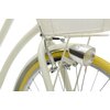 Rower miejski z koszykiem MBM 910 Mima 1B 26 cali damski Żółty Wyposażenie Stopka