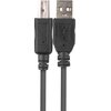 Kabel USB-A - USB-B LANBERG CA-USBA-15CU-0010-BK 1 m Rodzaj Kabel