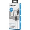 Kabel USB-A - USB-B LANBERG CA-USBA-15CU-0010-BK 1 m Długość [m] 1