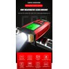 Lampka rowerowa BECOOL BC-FL1484 z licznikiem Inne Moc świecenia 400 lumenów