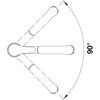 Bateria BLANCO Daras-S 526153 Czarny Rodzaj baterii Jednodźwigniowa