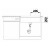 Zlewozmywak BLANCO Etagon 700-U 525176 Kawowy Typ Podwieszany
