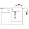 Zlewozmywak BLANCO Metra XL 6 S 525931 Czarny Głębokość [cm] 50