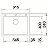 Zlewozmywak BLANCO Pleon 6 525953 Czarny Głębokość [cm] 51