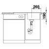 Zlewozmywak BLANCO Sona 45 S 525970 Czarny Typ Wpuszczany