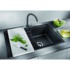 Zlewozmywak BLANCO Sona 45 S 525970 Czarny Wykonanie Silgranit PuraDur