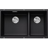 Zlewozmywak BLANCO Subline 430/270-U Silgranit PuraDur 525991 Czarny