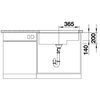 Zlewozmywak BLANCO Subline 700-U Level 526004 Czarny Typ Podwieszany