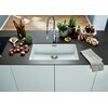 Zlewozmywak BLANCO Subline 700-U 526001 Czarny Głębokość [cm] 46