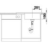 Zlewozmywak BLANCO Zenar XL 6 S Compact 526052 Czarny Typ Wpuszczany