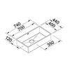 Zlewozmywak BLANCO Zerox 700-U 526244 Stalowy Typ Podwieszany