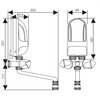 Przepływowy podgrzewacz wody DAFI 3.7 kW z baterią chrom (230V) Rodzaj Elektryczny