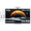 Telewizor TCL 65C825 65" MINILED 4K 120Hz Android TV Dolby Atmos Full Array HDMI 2.1 Smart TV Tak