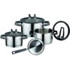 Zestaw garnków ELO Black Pearl 3000426 (7 elementów) Przeznaczenie Kuchnie ceramiczne