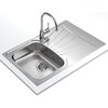 Zlewozmywak TEKA Starbright 45 E-XM 1B 1D 115120036 Stalowy Szerokość [cm] 79