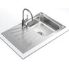 Zlewozmywak TEKA Starbright 45 E-XM 1B 1D 115120036 Stalowy Głębokość [cm] 50