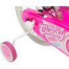 Rower dziecięcy MBM Candy 14 cali dla dziewczynki Fuksja Kolekcja 2021