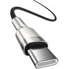 Kabel USB-C - USB-C BASEUS Cafule Metal 100W 1 m Obsługiwane zasilanie [W] do 100
