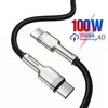 Kabel USB-C - USB-C BASEUS Cafule Metal 100W 1 m Typ USB-C - USB-C