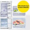 Lodówka SAMSUNG BRB30703EWW EF Cool Select+ Metal Cooling Roczne zużycie prądu 229 kWh = 263.35 zł