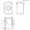 Pralka ELECTROLUX EWC1351 wysokość 67 cm 3 kg 1300 obr Rodzaj pralki Pralka wolnostojąca