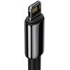 Kabel USB - Lightning BASEUS Tungsten Gold 1 m Czarny Gwarancja 24 miesiące