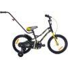 Rower dziecięcy SUN BABY Tiger Bike 16 cali dla chłopca Żółto-szary Rozmiar ramy [cal] 9