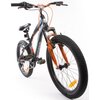 Rower dziecięcy SUN BABY Tiger Bike 20 cali dla chłopca Czarno-turkusowy