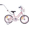 Rower dziecięcy SUN BABY Heart Bike 16 cali dla dziewczynki Różowy Rozmiar ramy [cal] 9.5